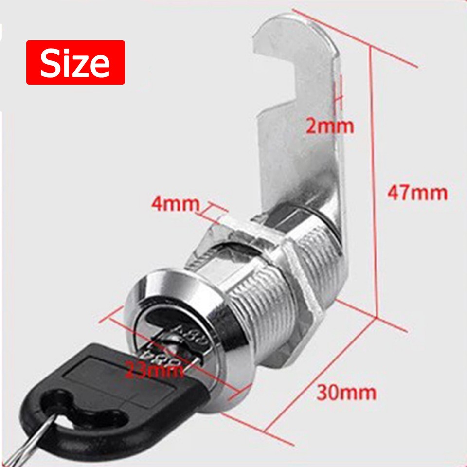 Universal Cabinet Lock Furniture Lock Tool Box Lock Chest Key Storage ...