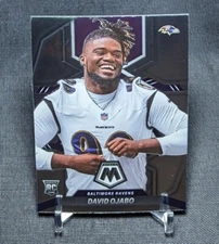 David Ojabo Rookie RC 2022 Mosaic Football Base Card #387 Baltimore Ravens