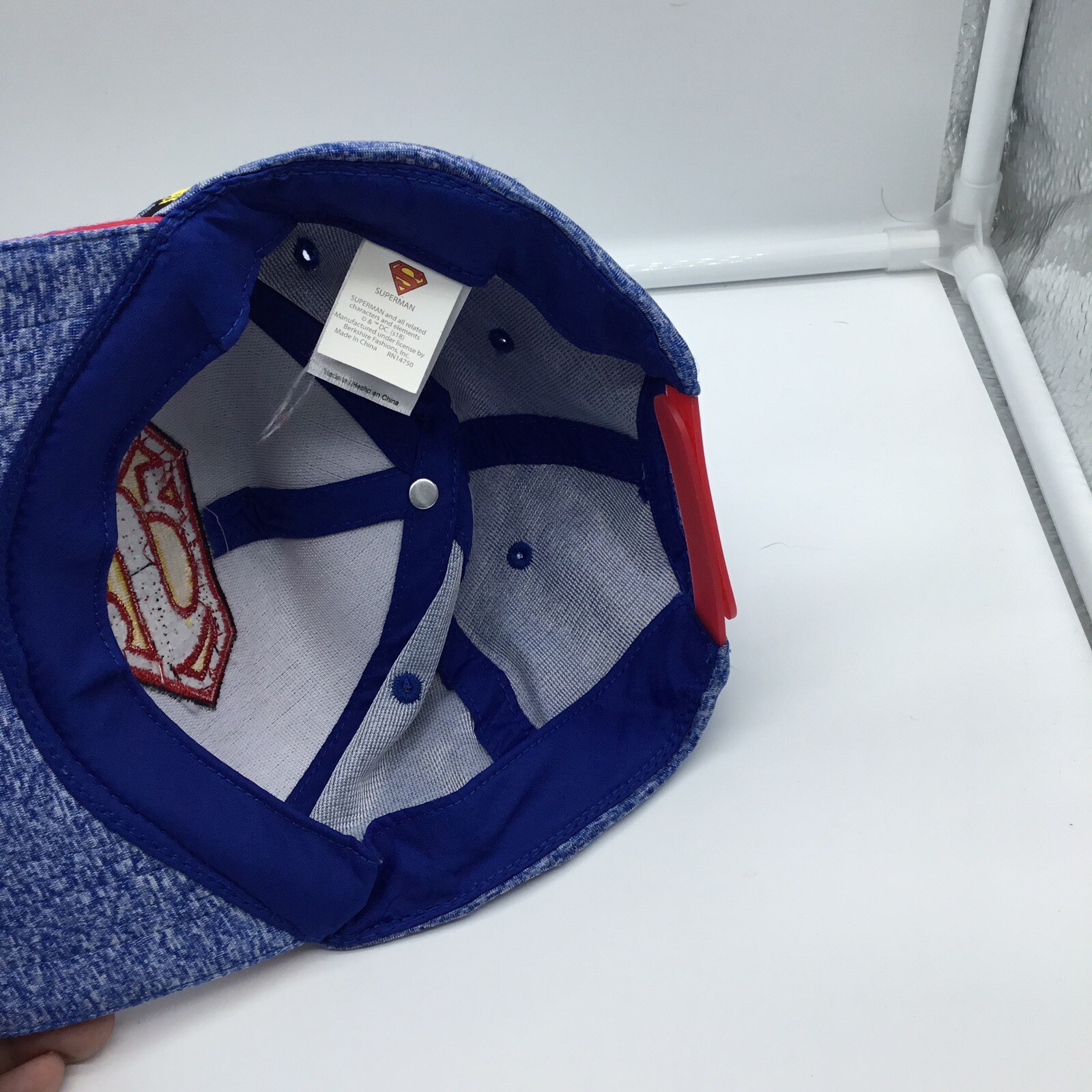 SUPERMAN ADJUSTABLE SNAPBACK BASEBALL HAT/CAP HEA… - image 8