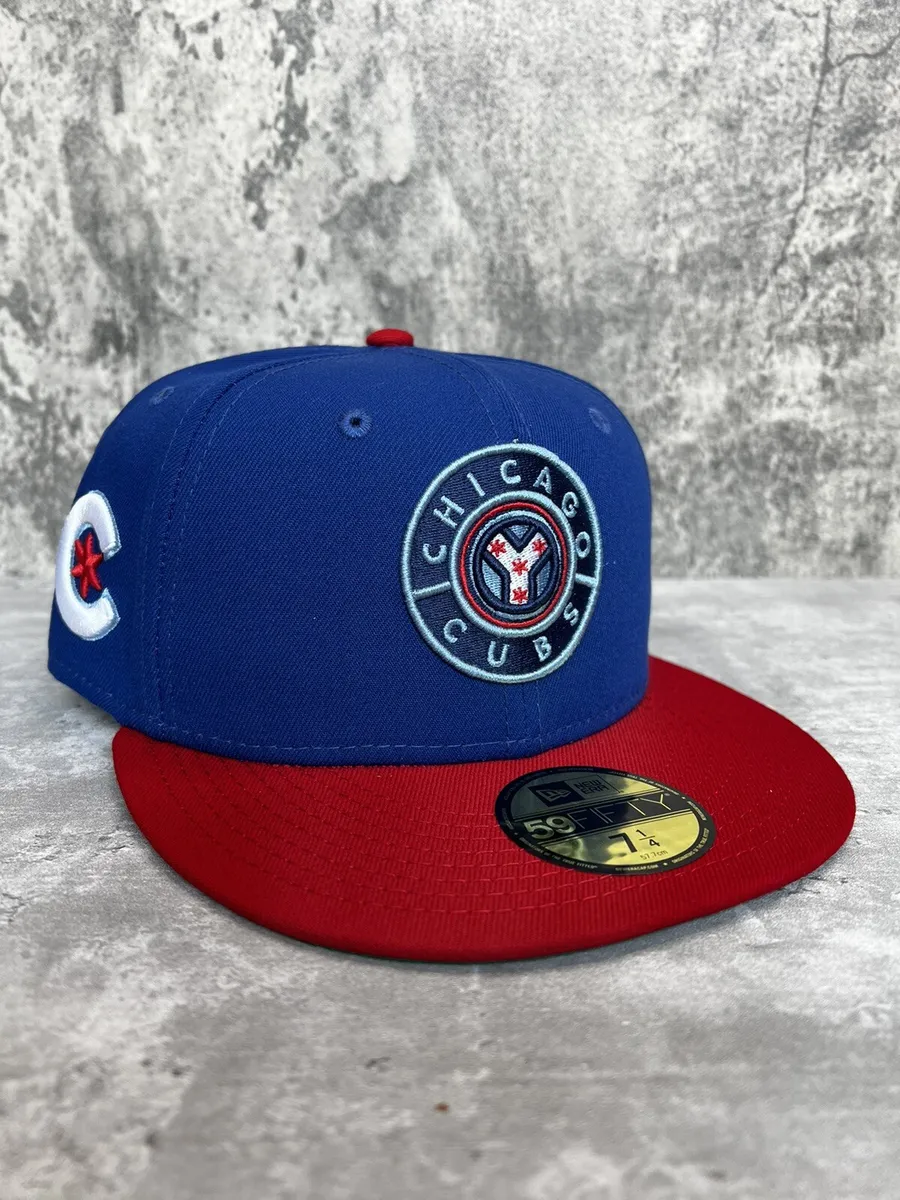 cubs city connect fitted hat
