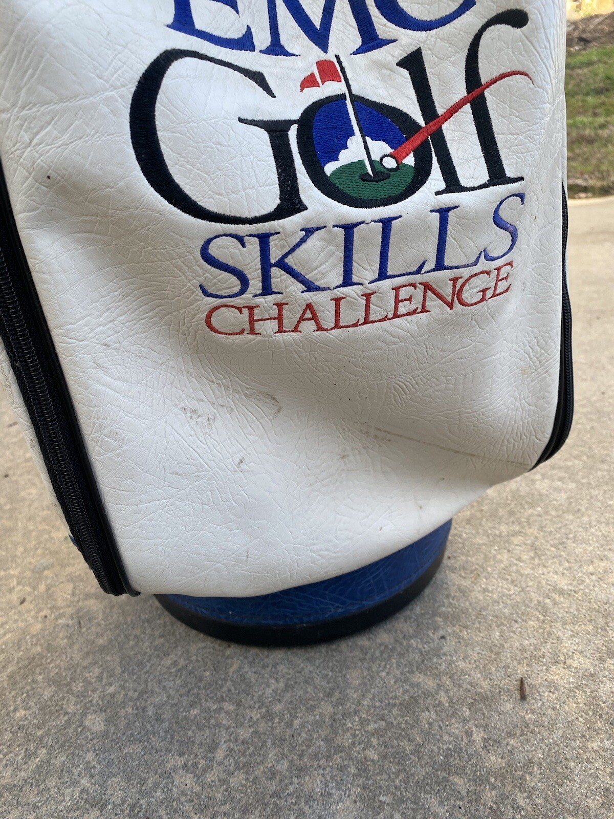 Vintage Belding Sports PGA Tour Golf Bag EMC2 Golf Skills Challenge NBC