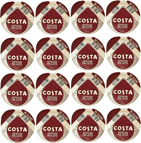 Tassimo Costa Latte Espresso Coffee Pods ONLY 8, 16, 24, 48, 96 - (NO MILK PODS) - Bild 4 von 8