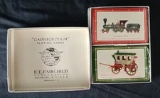 Vintage E.E FAIRCHILD GAINSBOROUGH DOUBLE SET New In Pkg Stagecoach/Locomotive H