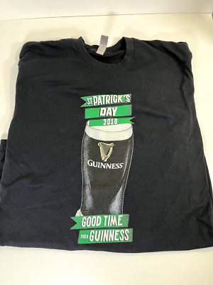 Guinness 2018 St Patricks Day Good Time For A Guinness S Graphic T