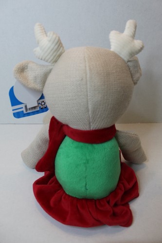 My 1st Christmas Baby Knit Plush Deer Spark Create Imagine Soft Doll 16" w/Tags - Picture 4 of 7