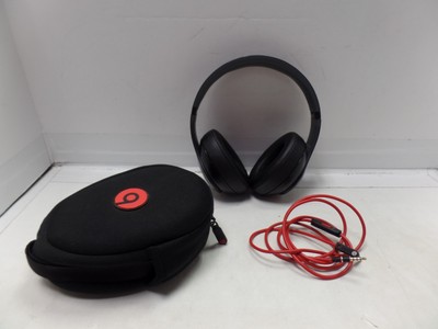 Beats by Dr. Dre Studio 2.0 Wired Over-ear Headphone model B0500 Black/Red  | eBay