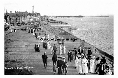 pt7263 - Blackpool from the Cliffs, Lancashire - Druck 6x4