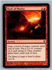 Magic The Gathering Zendikar Mark of Mutiny #137/249 MTG TCG CCG