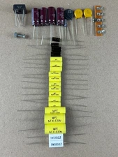 Fisher FM-200-B Complete Recap Kit Tuner Rebuild Can Cap Bridge