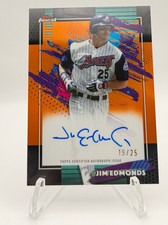 Topps Finest 2026 Jim Edmonds Finest Autograph Card FA-JE Auto 19/25 Angels