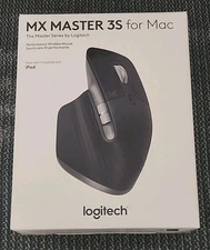 Logitech MX Master Series 3S For Mac & iPad Wireless Bluetooth Mouse NEW sealed