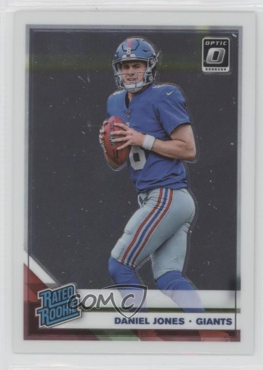 2019 Panini Donruss Optic Rated Rookie Daniel Jones #154 08t3