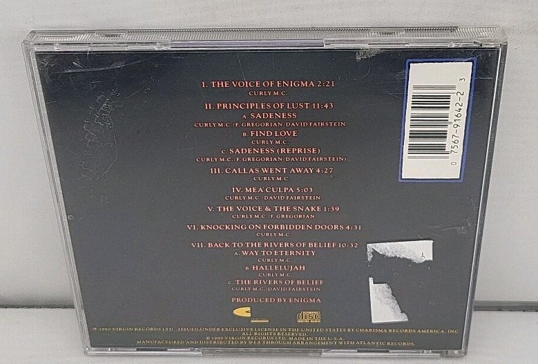 Enigma MCMXC A.D. CD | eBay