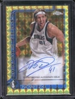 2025 Topps Dirk Nowitzki Chrome Autographs (Raw)