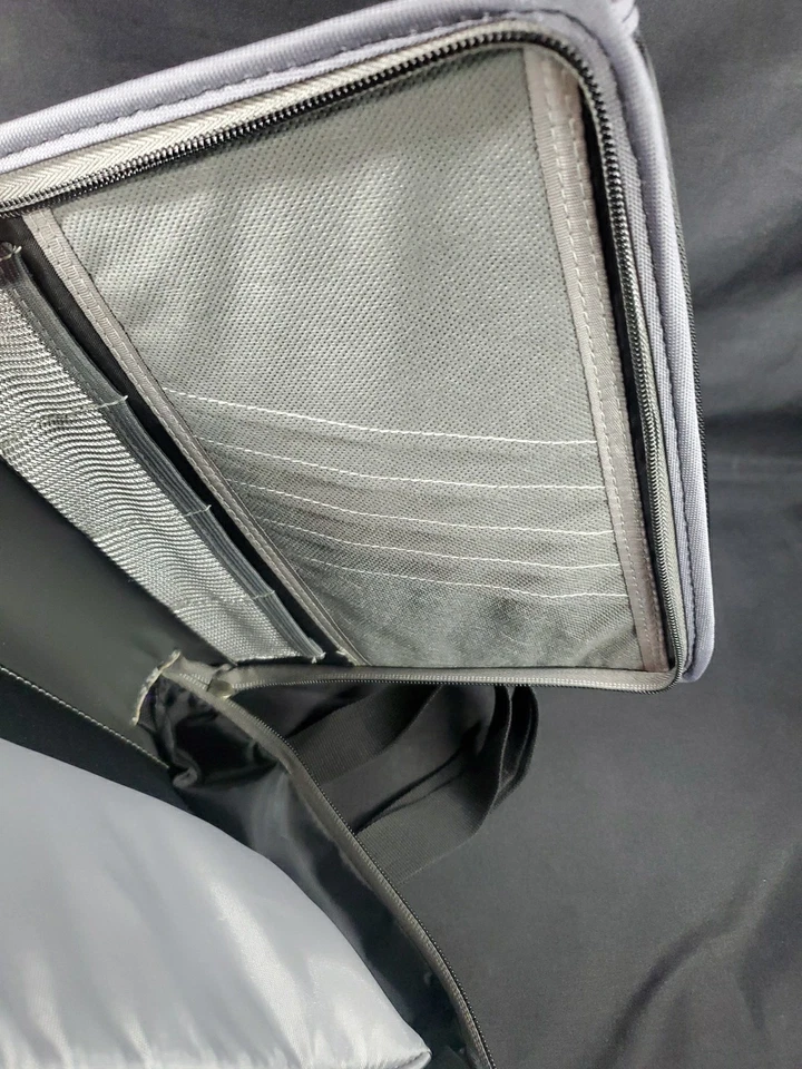 Nintendo Wii NYKO Travel Carry Bag Shoulder Strap Travel Case Great Shape Vtg - Image 4 of 4