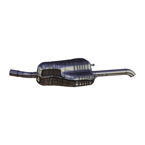 Ernst EndschalldäMpfer FüR Opel Zafira A 1.6/1.8 16V 101/125 PS Z16XE Z18XE-image