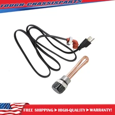 For F250 F350 F450 2003-2010 6.0L 6B018 Engine Block Heater Element & Cable Cord