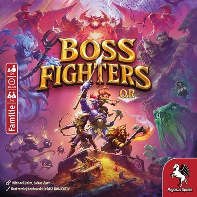 Pegasus Spiele Boss Fighters QR (DE) - App-Kartenspiel - Bild 1 von 4