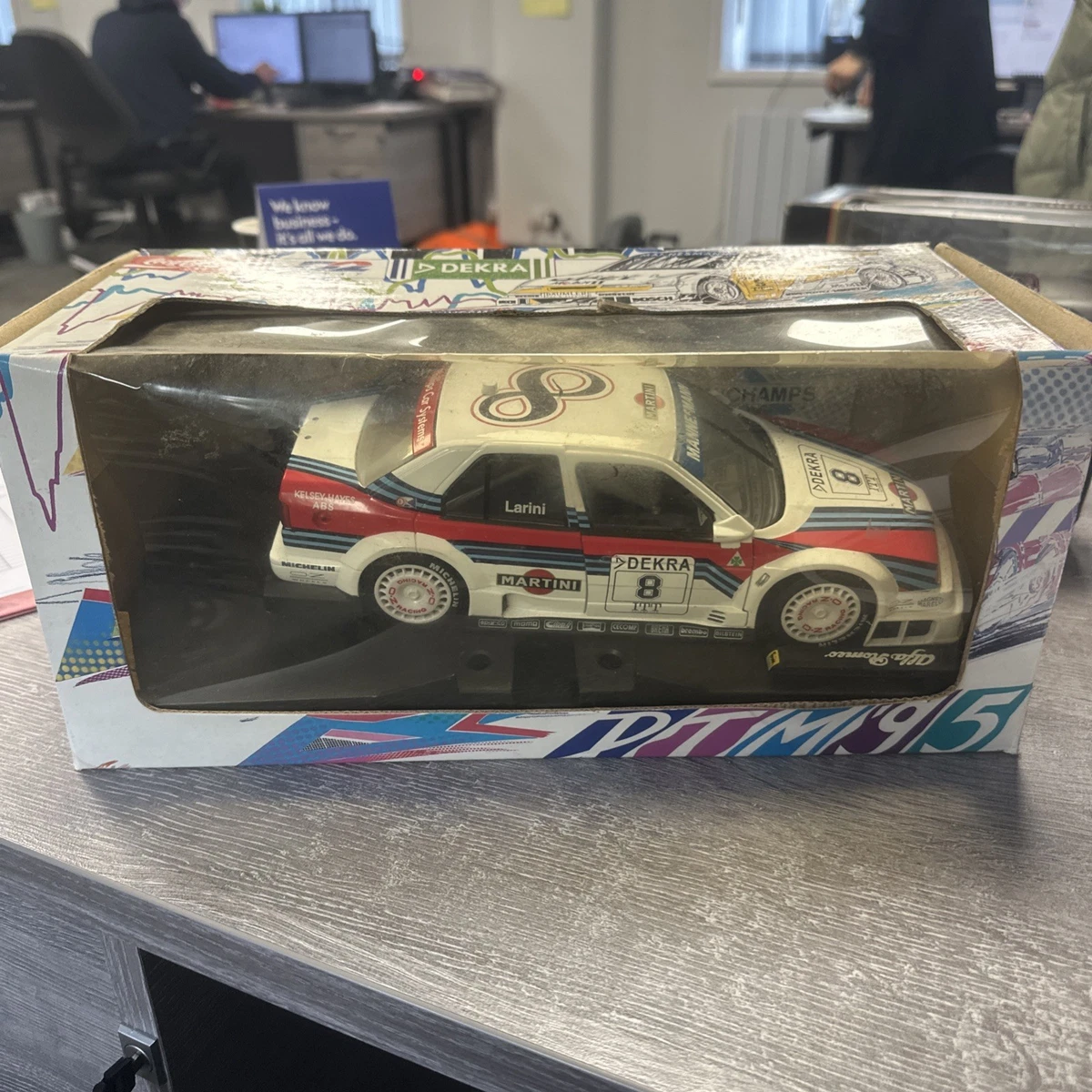 Miniature Solido 1/43 Alfa Romeo 156 Rallye #4 Larini - Réf. 4653 - Occasion