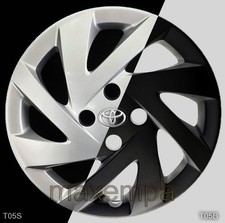 Hubcaps Genuine Oem Toyota Wheel Covers 15in Steel Rims Prius C Corolla Slvr Blk
