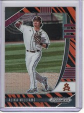 2020 PRIZM DRAFT ALIKA WILLIAMS RC #24/99 *TIGER STRIPES*