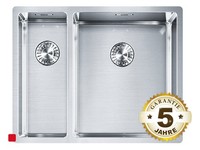Franke Box Bxx 260/160-34-16 Edelstahl-SpüLe Glatt SpüLbecken KüChenspüLe Einbau