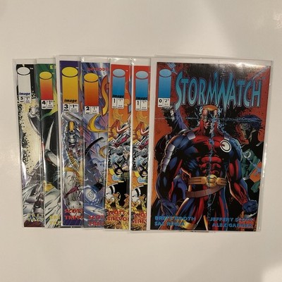 Stormwatch Lot 0 1 2 3 4 5 Near Mint Nm 1993 Image Comics