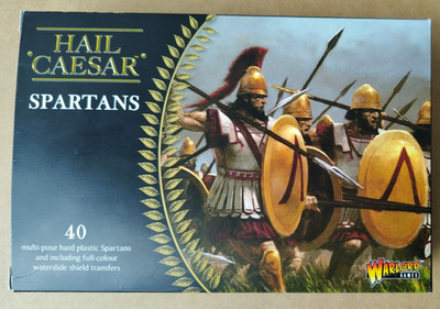 Warlord Games Hail Caesar Spartans, 40 Miniaturen in 28mm (1:56)