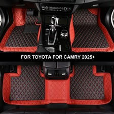 3d Molded Car Floor Mats Tailored For Toyota Camry 2025 Luxury Pu Leather