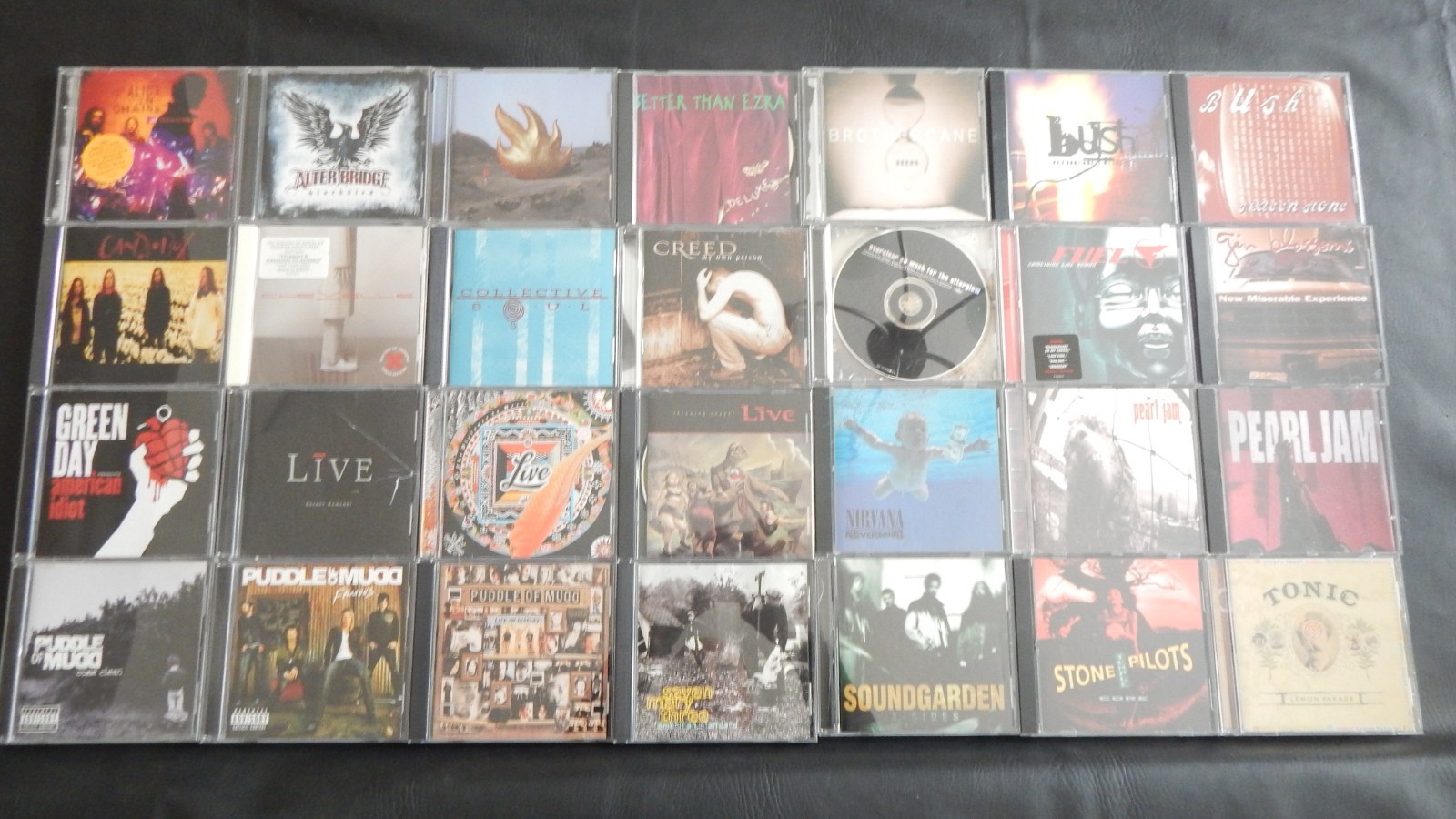 CD's  From The 90's Grunge Era And Alternative Rock From The 2000's