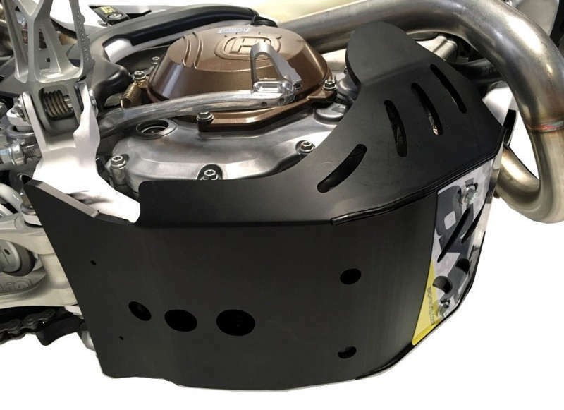 Sabot moteur AXP Enduro en PHD 6mm ultra résistant pour moto Husqvarna FE 250