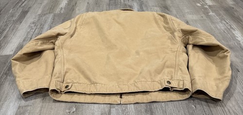 Vintage Carhartt Detroit Jacket. Large Wheat J43WET '98 USA Excellent Condition - Picture 9 of 10