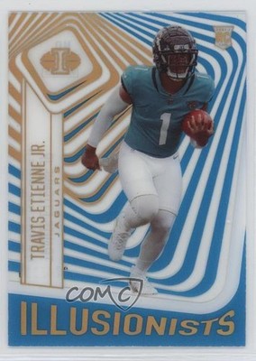 2021 Illusions Illusionists Light Blue 274/299 Travis Etienne Jr Rookie RC 3hk