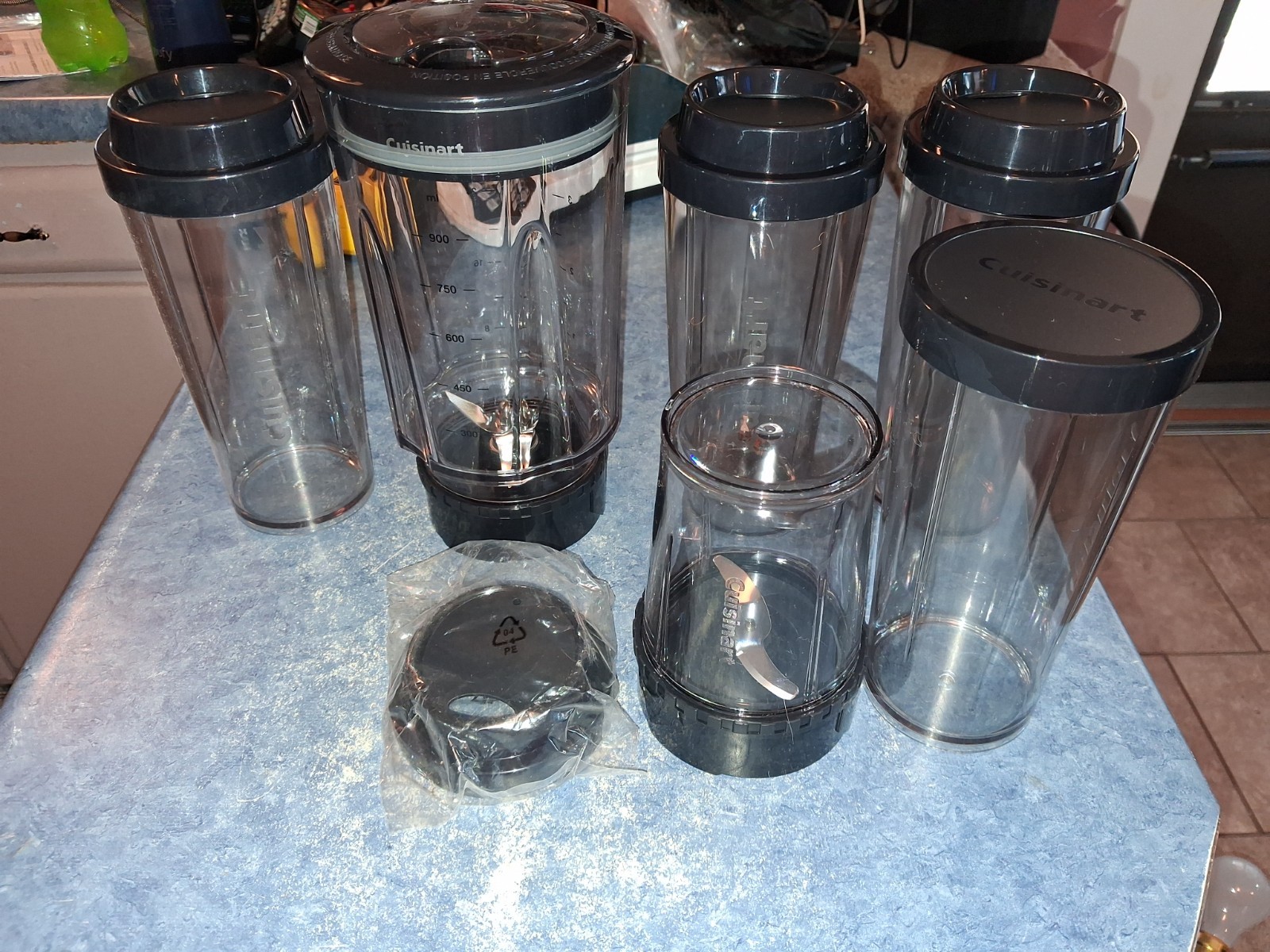 Cuisinart SmartPower CPB-300 Brand New Parts To Go Cups Blad