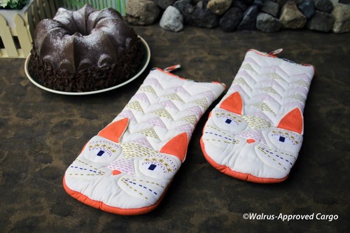 ANTHROPOLOGIE HELGA KATZENOFENHANDSCHUHE (2) -NEU MIT ETIKETT- EIN PAAR SCHNURREN-PERFEKTE HANDSCHÜTZER - Bild 2 von 11