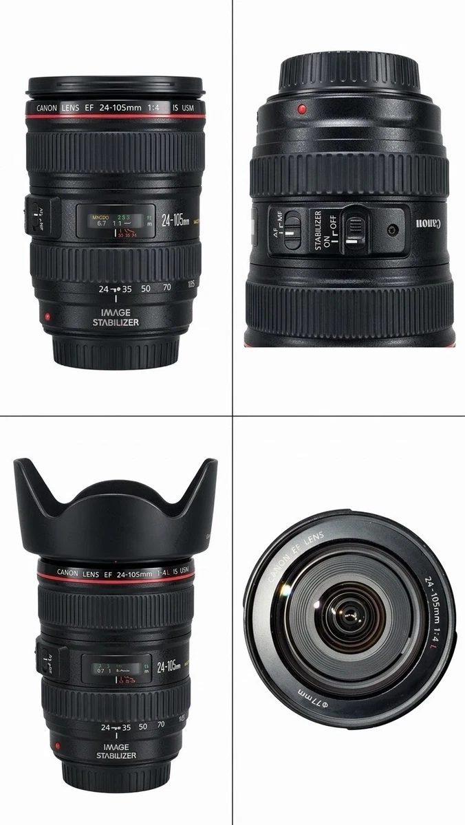 Canon IS 24-105mm Camera Lenses for sale | eBay
