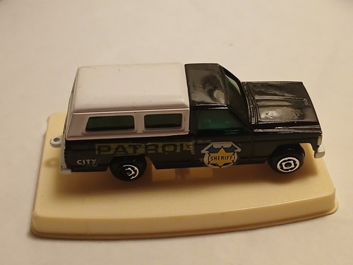 1970s Guisval Police Patrol Ford Pick Up Diecast NM Rare - Picture 3 of 5