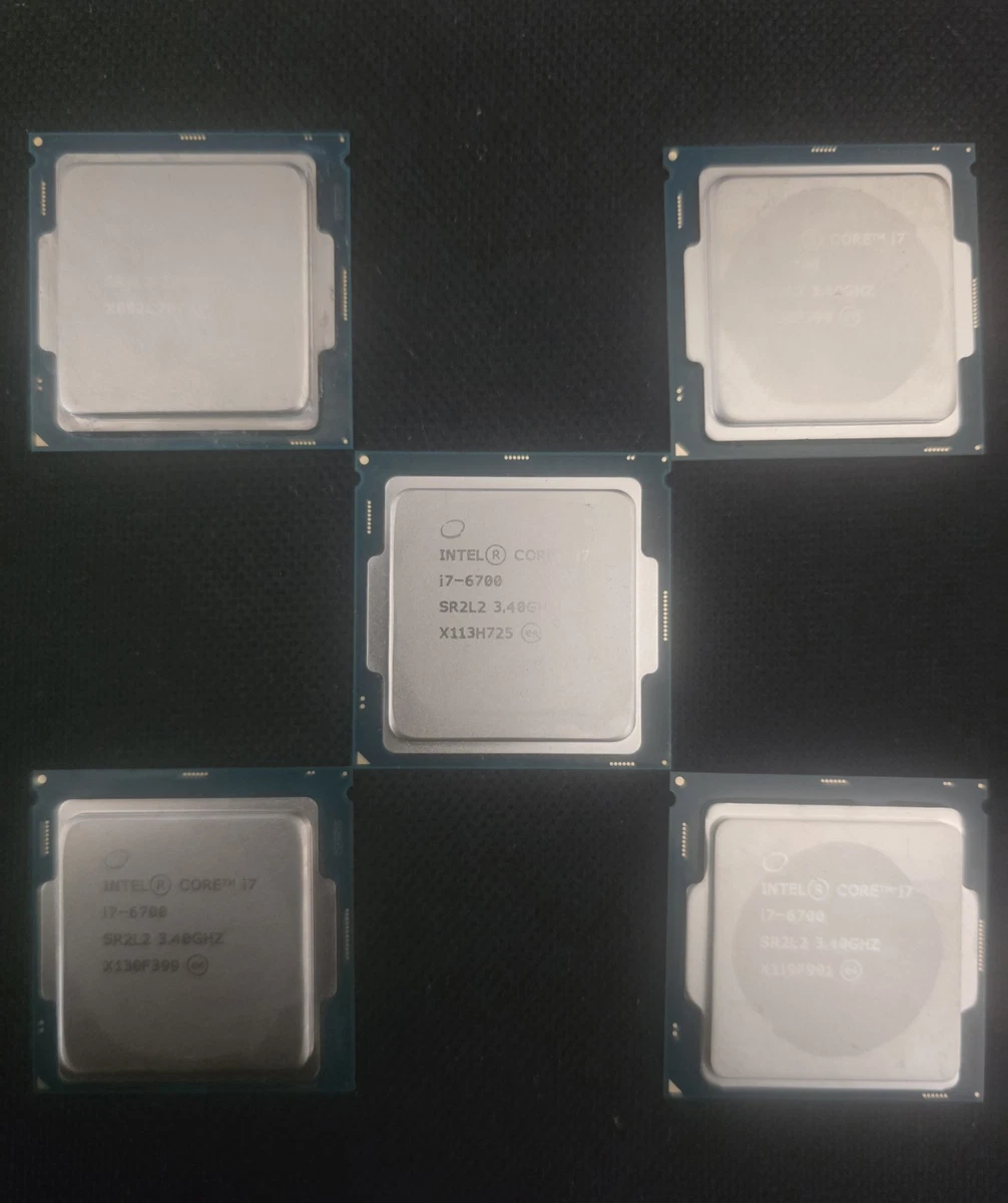 Intel Core i7-6700 CPU 5セット Amazon.com: Intel BX80677I77700 Core i7-7700 Desktop Processor 8M