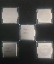LOT of 5: Intel Core i7-6700 3.4GHz Quad-Core CPU Processors LGA1151 SR2L2