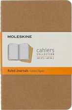 Moleskine Cahier Journal, Soft Cover, Large 5.5" x 3.5" M  Ruled/Lined