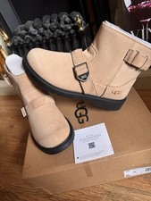 UGG K Ashton Short Weather Boots Sand Size UK 3 EU 36