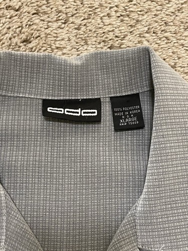 VTG ODO Print Shirt Adult XLarge Gray Y2K In Excellent Condition - Picture 4 of 6