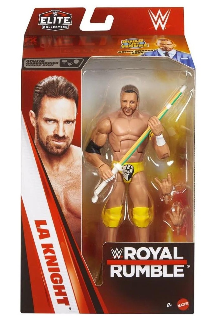 WWE Elite Collection Royal Rumble Series - LA Knight Action Figure