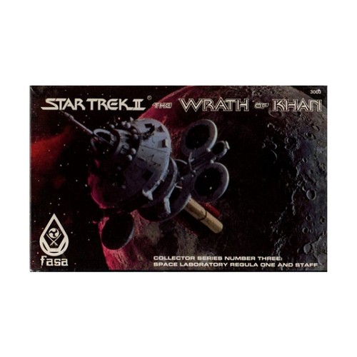 FASA Star Trek II Wrath Of Khan – USS Reliant + équipage En Plomb, Série 2