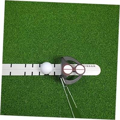 Golf Putting Trainer | Indoor & Outdoor Putting Aid, Alloy Steel Alignment