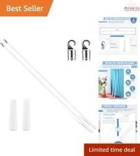 Fiberglass Blind Wand Replacement 36 Inch White for Vertical Window Blinds