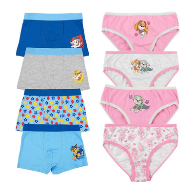 Paw Patrol 4er Set Boxershorts Jungen Mädchen Unterwäsche 98-104/110-116/122-128