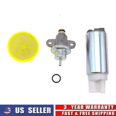 #ad Fuel Pump with Pressure Regulator Kit For Yamaha Outboards 2003 2012 200 300 HP $27.38