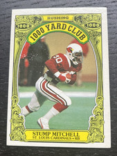 1986 Topps - Stump Mitchell - St. Louis Cardinals - 1000 Yard Club - #25