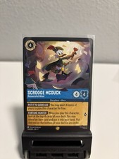 Scrooge McDuck - Resourceful Miser Disney Lorcana 154/204 Legendary Regular